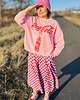 spodnie materiałowe damskie Spodnie culotte w szachownicę 9
