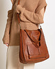 torby na ramię Torebka damska shopper A4 skóra naturalna - MARCO MAZZINI brąz camel 7