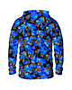 bluza z kapturem damska Damska Bluza z kapturem Blue Leaves 1