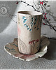 kubki FLORA - piękny ceramiczny zestaw do picia kawy, herbaty 2