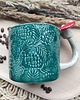 kubki Ceramiczny kubek handmade z napisem " Chodź w Bieszczady" i muchomorem 2