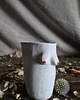 kubki Kubek cycuszki na kawę, kubek Rzeźba kobieta, paper cup ceramiczny 3