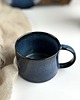 kubki Kubek / Prosta filiżanka ceramiczna 250 ml granatowa - Nocne Niebo 1