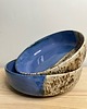 miski i misy Miska ceramiczna błękitno beżowa 3