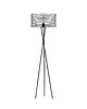 lampy podłogowe Czarna loftowa lampa podłogowa do salonu LIXA LOFT w kolorze czarnym 5