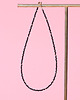 chokery Naszyjnik - krótki choker - czarny spinel 3