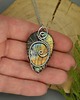 wisiory Wisiorek drzewo życia labradoryt wire wrapping 4