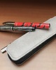 piórniki Etui na pióra  na dwie sztuki  N2popielblyskwelur 2