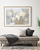 plakaty Mapa II, autorski plakat, sygnowany 2