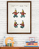 plakaty Ludzik - patent - plakat minifigurka 1