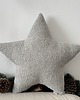 dekoracje świąteczne Poduszka Gwiazda Boucle Jasna Szara 3