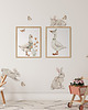 naklejki ścienne do pokoju dziecka Naklejki "Royal Bunnies-mini" 1
