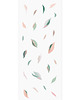 naklejki ścienne do pokoju dziecka Tapeta dla dzieci White Leaves 1