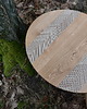 stoliki kawowe Oval Herringbone - Dębowy stolik kawowy z mozaiką herringbone 6