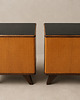 szafki Komplet szafek nocnych vintage lata 50. Mid-Century Modern 7