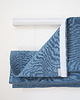 zasłony Lniana roleta rzymska heavy DUSTY BLUE 4