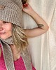 ubrania różne Komplet czapka+szalik  z wełny i alpaki Czapka i szal Handmade 4
