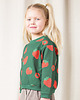 bluzy dla dziewczynki Bluza dziecięca bordowa truskawkowa 1