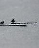 kolczyki wire wrapping Srebrne minimalistyczne kolczyki PATYKI 1