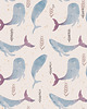 poduszki z grafiką Poduszka dekoracyjna -  Whales - 40x60 3