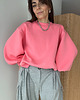 bluza bez kaptura damska Bluza Enjoyable blossom pink 3