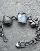 bransoletki wire wrapping Minerały i perły     - bransoleta 2