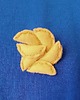 broszki Broszka typu porcja pierogów z filcu 2