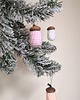ozdoby choinkowe Pastelowe, różowe ozdoby choinkowe handmade 6