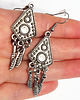 kolczyki - inne Kolczyki wiszące - Boho piórka 2