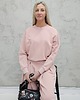 komplety damskie Sarai wygodny komplet bluza i szerokie spodnie z zakładkami Powder Pink 6