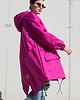 kurtki damskie Kurtka ocieplana/ płaszcz typu parka fuchsia 4