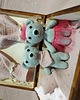 misie i maskotki Miś w ubranku malutka maskotka na szydełku 5
