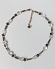 korale Choker z Kamieni Naturalnych Kryształ Górski Stal Szlachetna Naszyjnik Boho 6
