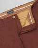 spodnie męskie Spodnie sagrado brązowe slim fit 2