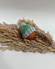 ozdoby wielkanocne Czapeczka z pomponem  na jajka wielkanocne  - 1 szt. 1