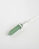 wisiory Aventurine Point Necklace in Silver 1
