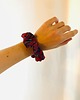 gumki do włosów Pela' SCRUNCHIE Cozy czerwona w kratkę 6