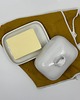 pojemniki kuchenne Ceramiczna maselniczka / Elegancki akcent na Twoim stole 3