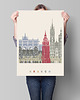 plakaty Kraków grafika minimalistyczna 1