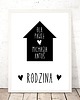 plakaty plakat z napisami dom rodzina prezent imiona 2