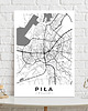 plakaty Plakat Mapa Piła 4