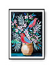 plakaty Red birds ilustracja drukowana 3