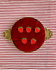 przypinki Pin Happy Strawberry- Truskawka- OSTATNIA SZTUKA 2