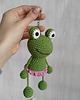 breloki Brelok żabka, Brelok do kluczy, Brelok dla dziecka, Brelok na prezent 2