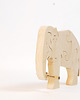 klocki i zabawki drewniane Słoń Indyjski / Indian Elephant 2