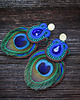 kolczyki soutache Peacock Eye-kolczyki soutache 3