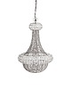 lampy wiszące Unikatowa lampa wisząca Saba silver 2