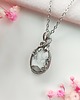 wisiory Naszyjnik Howlit Marmurkowy stal chirurgiczna wisiorek handmade wirewrapping 2