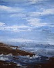 obrazy WYPRZEDAŻ SZTUKI! Akryl Skały na morzu oryginalny obraz A3 30x42 cm 1