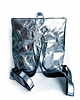 plecaki Plecak z papieru [niebieski połysk] BACKPACK 2